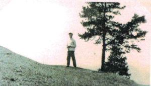 Š. Meliš odfotený A. Petrovským-Šichmanom v Jasenici roku 1958