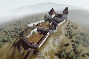myliptov.sme.sk – Počítačový model ukazuje Liptovský hrad v časoch jeho slávy