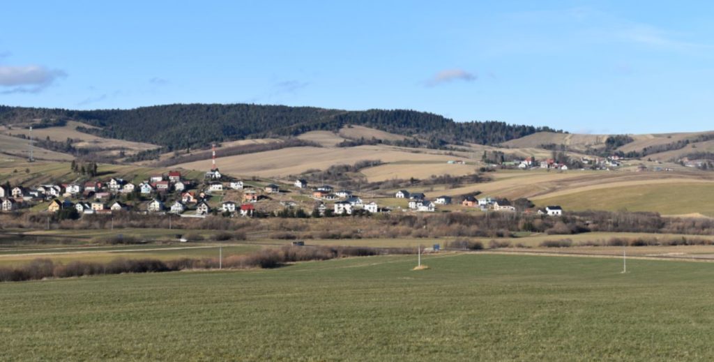 Obr. 2 Pohľad na lokalitu z juhu na sever (foto: M. Furman).